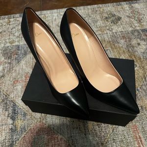 J Crew Elsie Pump size 12 black leather